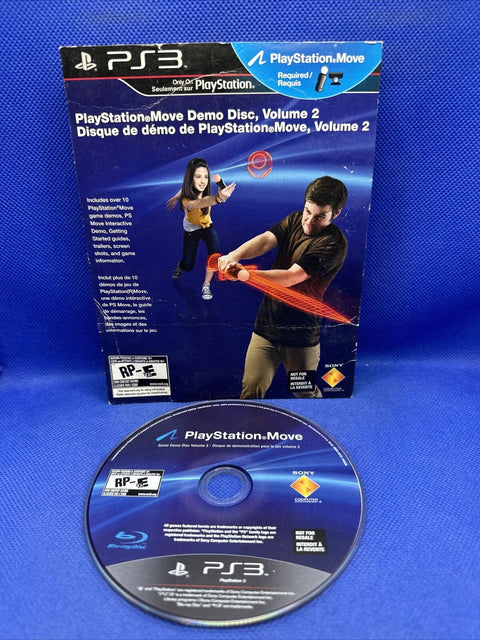 PlayStation Move Demo Disc Volume 2 - PlayStation 3 PS3