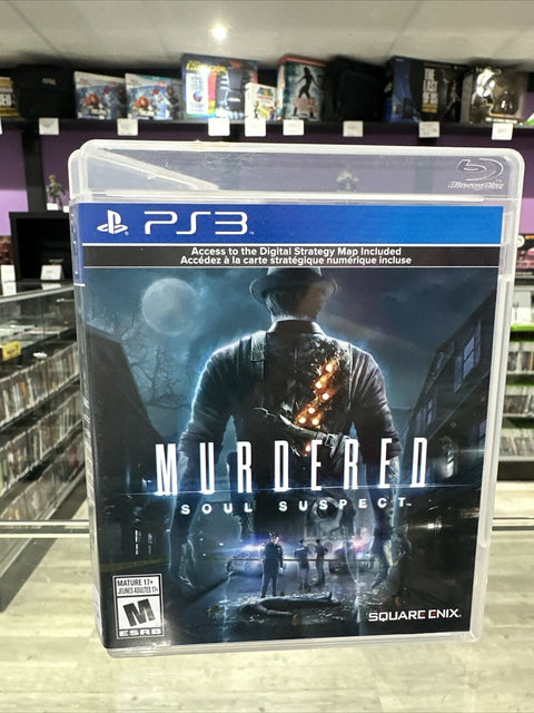 NEW! Murdered Soul Suspect (Sony PlayStation 3) PS3 CIB Complete Tested!