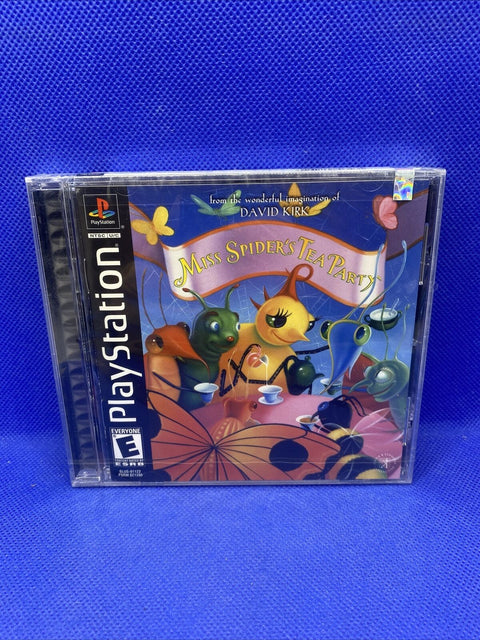 NEW! Miss Spider's Tea Party (Sony PlayStation 1, 2000) PS1 Factory Sealed!