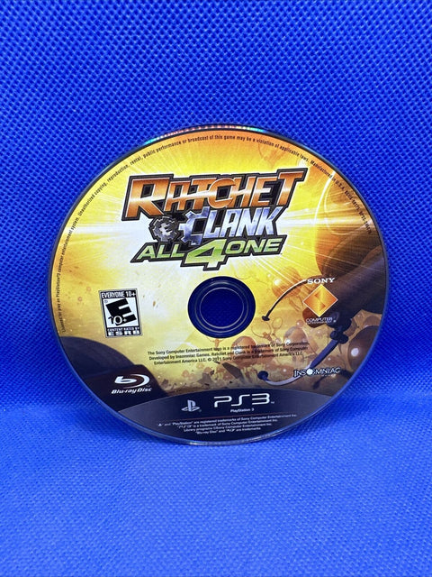 Ratchet & Clank: All 4 One (Sony PlayStation 3, 2011) PS3 CIB Complete - Tested!