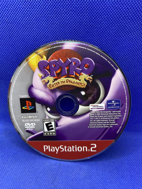 Spyro: Enter the Dragonfly Greatest Hits (PlayStation 2, PS2) Complete Tested