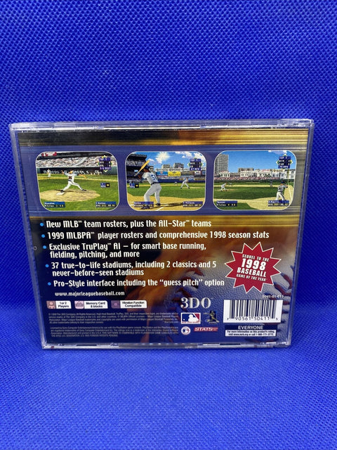 High Heat Baseball 2000 (Sony PlayStation 1, 1999) PS1 CIB Complete, Tested!