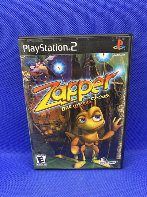 Zapper (Sony PlayStation 2, 2002) PS2 CIB Complete - Tested!