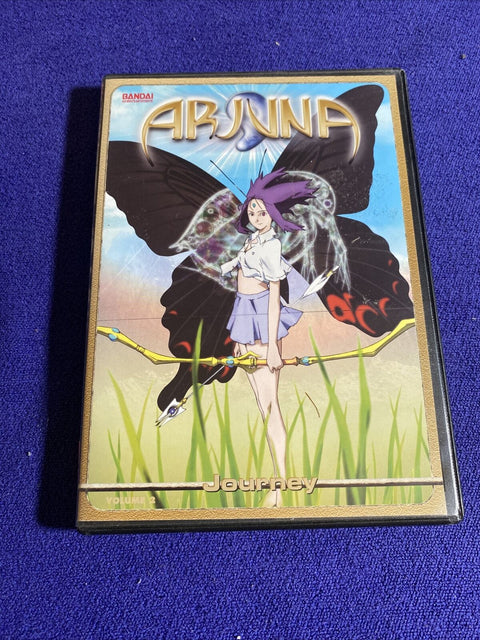 Arjuna DVD Lot - Vol. 1 + 2 Rebirth + Journey (DVD, 2002) Region 1 Anime