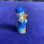 Disney Donald Duck Train Conductor Holding Pocket Watch 2” Tall PVC Toy Figure