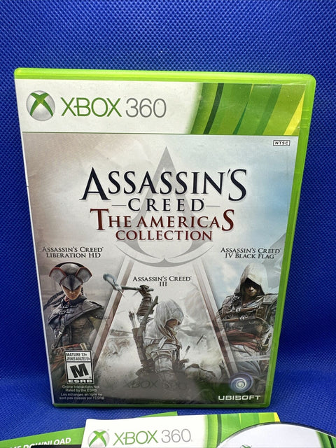 Assassin's Creed: The Americas Collection (Microsoft Xbox 360, 2014) ￼ Complete