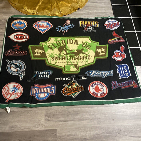 Spring Training MLB Baseball Fleece Blanket 48 x 60 Florida 06 Grapefruit League