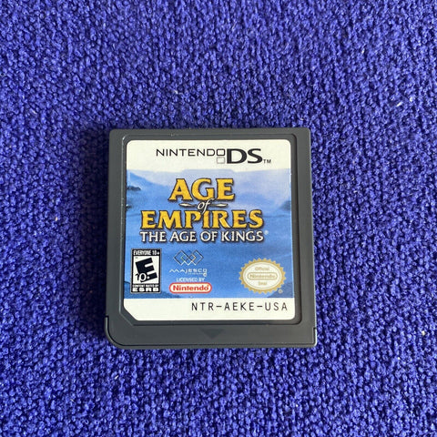 Age of Empires: The Age of Kings (Nintendo DS, 2006) NDS CIB Complete Tested!