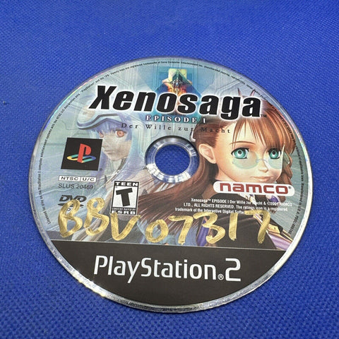 Xenosaga Episode I 1 Der Wille zur Macht (PlayStation 2) PS2 Disc Only Tested