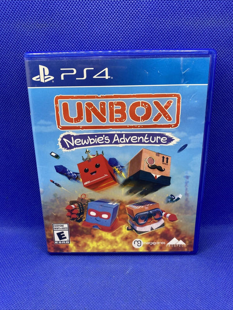 Unbox: Newbie's Adventure (Sony PlayStation 4, 2017) PS4 Tested!