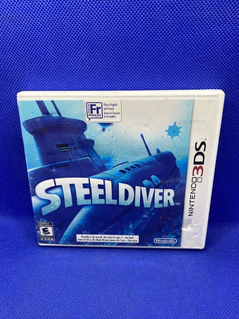 Steel Diver (Nintendo 3DS, 2011) CIB Complete - Tested!