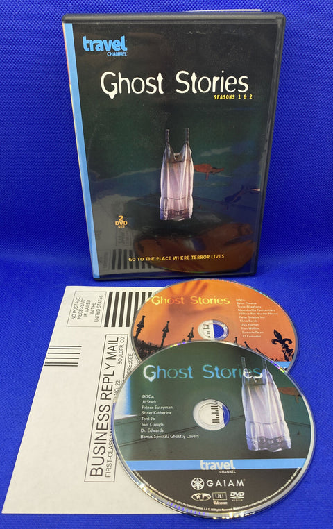 Travel Channel Ghost Stories: Seasons 1 & 2 (DVD, 2010 - 2 Disc Set) Tested!