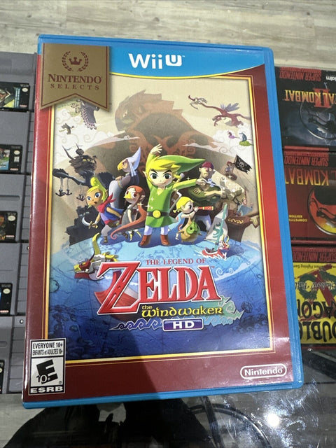 The Legend of Zelda: The Wind Waker HD (Nintendo Wii U, 2016) Tested! *Selects*