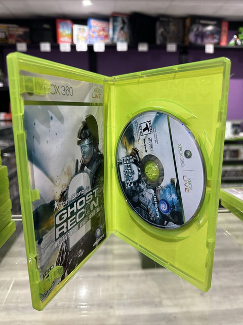 Tom Clancy's Ghost Recon: Advanced Warfighter 2 (Microsoft Xbox 360, 2007)