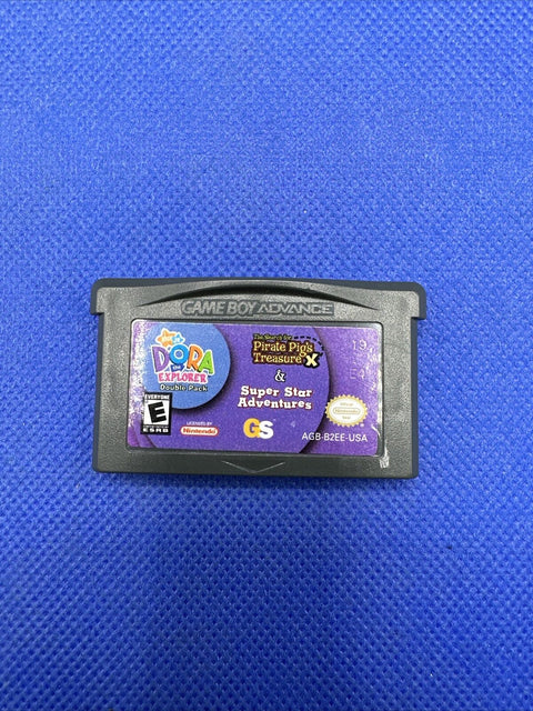 Dora the Explorer: Double Pack (Nintendo Game Boy Advance, GBA) Authentic