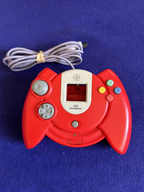 Red Astropad Gamepad Controller For Sega Dreamcast - Performance  - Tested!