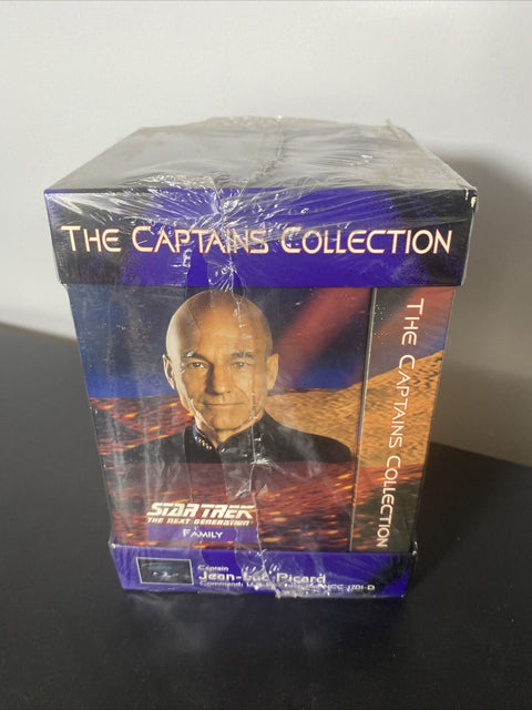 Star Trek - The Captains Collection (VHS, 1996, 4-Tape Set) New In Open Box!