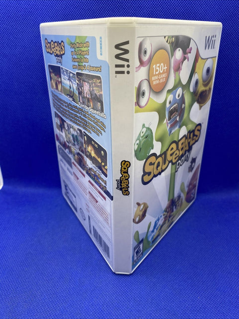 Squeeballs Party (Nintendo Wii, 2009) CIB Complete - Tested!