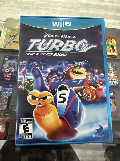 Turbo: Super Stunt Squad (Nintendo Wii U, 2013) Tested