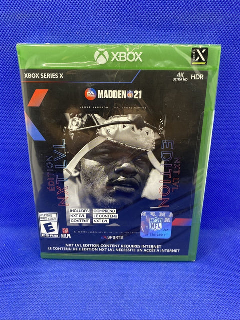 NEW! Madden NFL 21 Next Level Edition (Microsoft Xbox Series X) Factory Sealed!