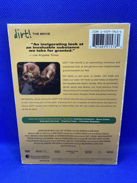 Dirt! The Movie (DVD) - Ex Library - Jamie Lee Curtis