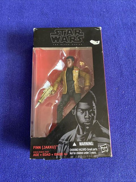 NEW! Star Wars Ep. VII Force Awakens Black Series 6" Finn (Jakku) Hasbro