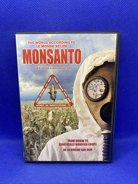 DVD - THE WORLD ACCORDING to MONSANTO - DOCUMENTARY GENETICALLY ENGINEERED