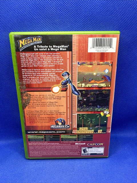 Mega Man Anniversary Collection (Microsoft Original OG Xbox) Complete Tested!