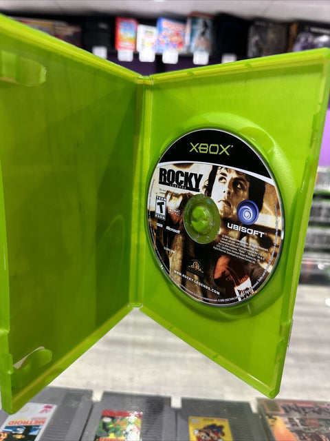 Rocky Legends (Microsoft Original Xbox)  *Water Damaged Cover* Tested!