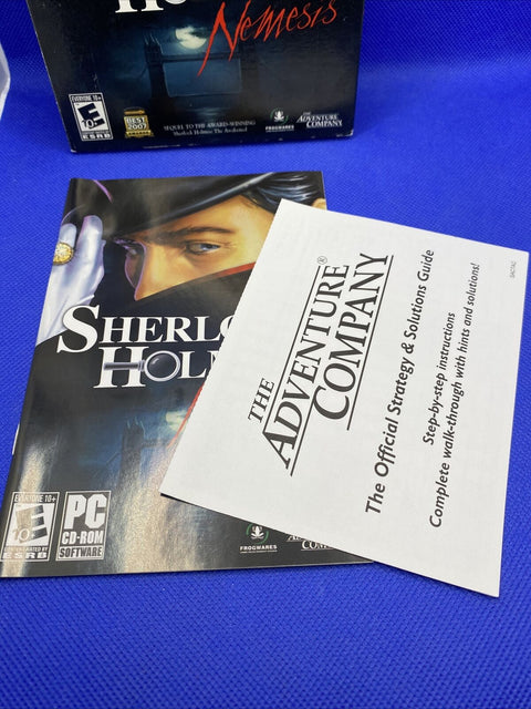 Sherlock Holmes: Nemesis (PC, 2008) CIB Complete Tested Working!