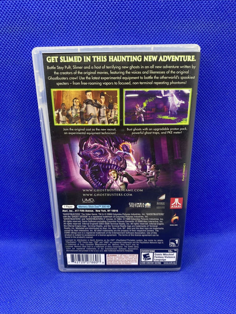 Ghostbusters: The Video Game (Sony PSP, 2009) CIB Complete, Tested!