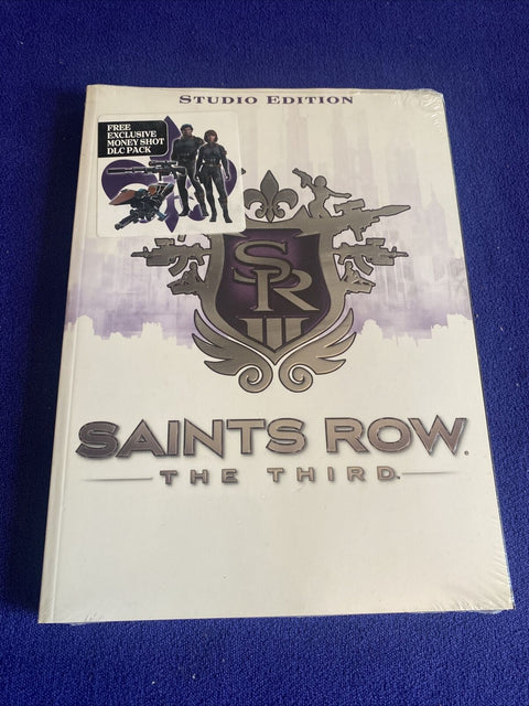 NEW! Saints Row The Third Studio Edition Game Guide Strategy Guide - Sealed!