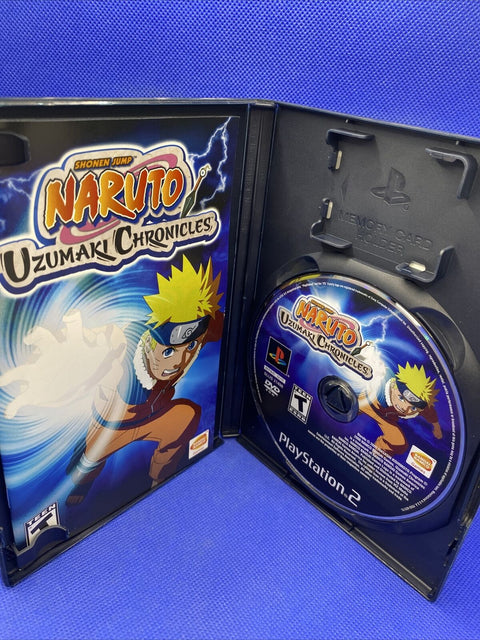 Naruto: Uzumaki Chronicles (Sony PlayStation 2, 2006) PS2 CIB Complete Tested!