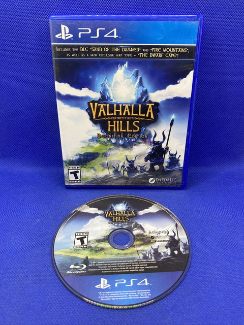 Valhalla Hills Definitive Edition (Sony PlayStation 4, 2016) PS4 - Tested!