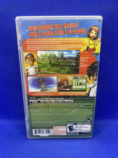 Hot Shots Tennis: Get a Grip (Sony PSP, 2010) CIB Complete, Tested!