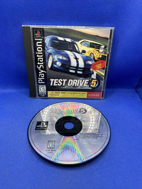 Test Drive 5 (Sony PlayStation 1, 1998) PS1 Tested!