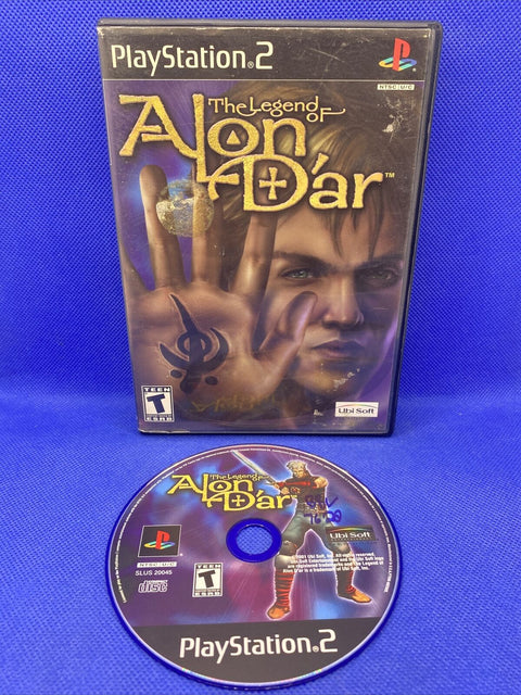 Legend of Alon D'ar (Sony PlayStation 2, 2001) PS2 Tested + Working!