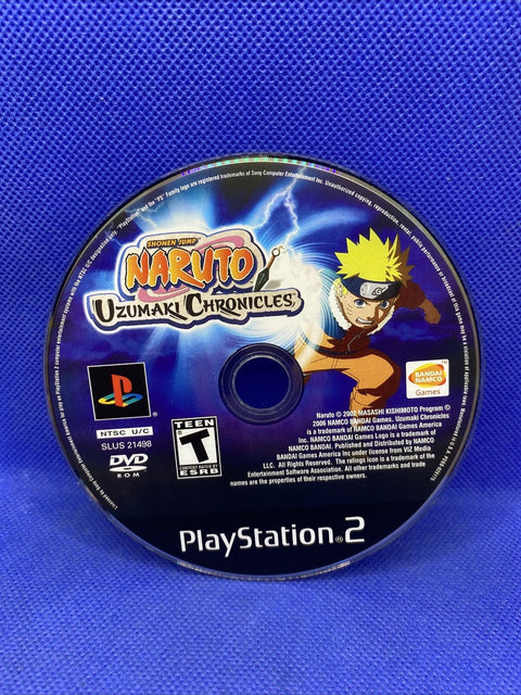 Naruto: Uzumaki Chronicles (Sony PlayStation 2, 2006) PS2 CIB Complete Tested!