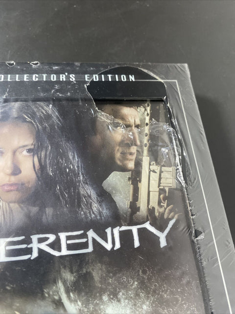 NEW! Serenity (DVD, 2007, 2-Disc Set, Collectors Edition) Factory Sealed!