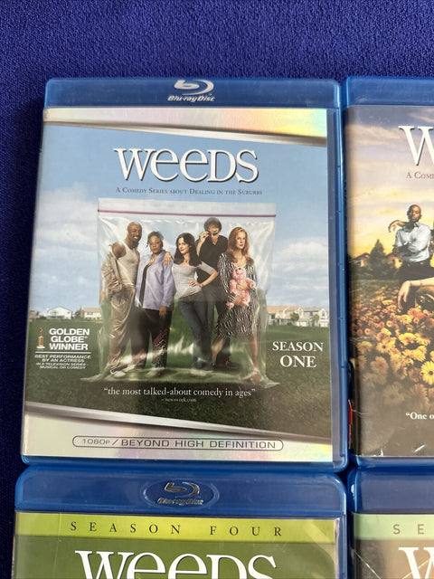 Weeds Season 1-7 Blu Ray Lot Set - 1 2 3 4 5 6 7 Very Good