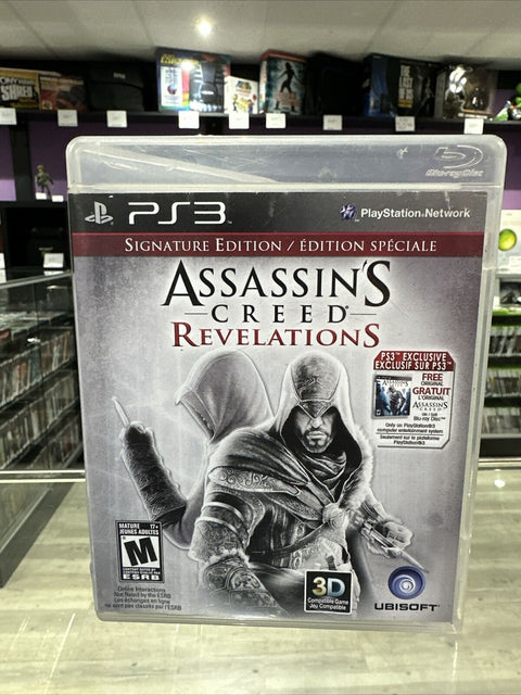 Assassin's Creed Revelations Signature Edition (Sony PlayStation 3) PS3 Complete