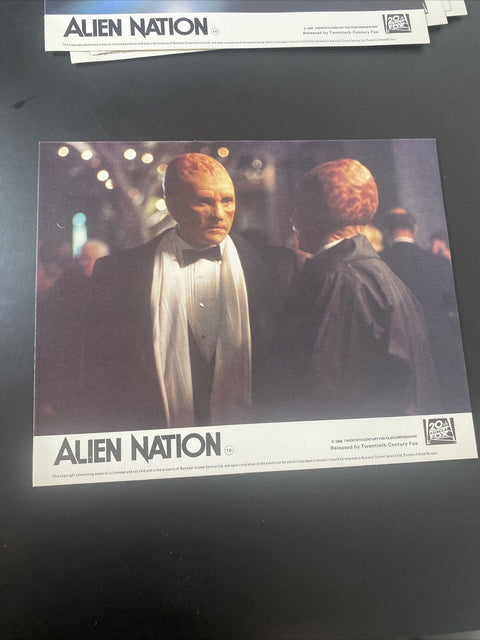 Alien Nation 8x10 Lobby Card Set of 8 - 1988 Official NSS Lot - Vintage Sci-Fi