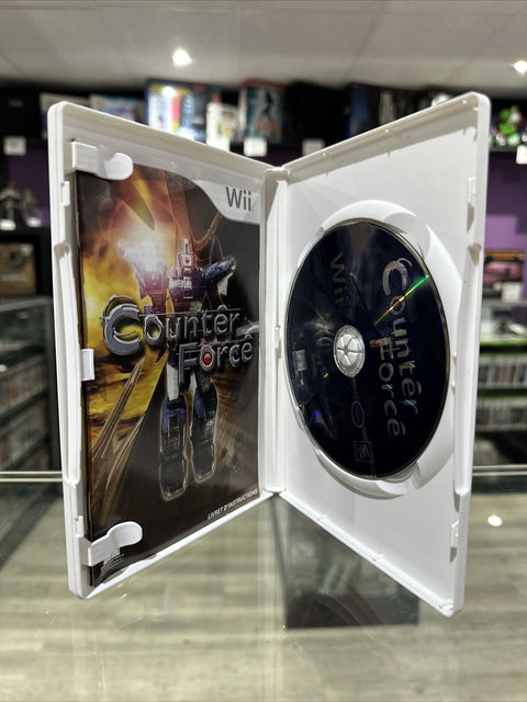 Counter Force (Nintendo Wii) CIB Complete Tested!