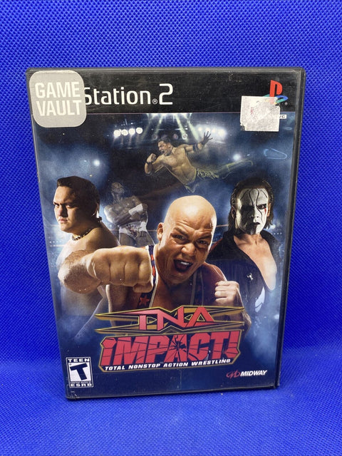 TNA Impact (Sony PlayStation 2, 2008) PS2 Tested!