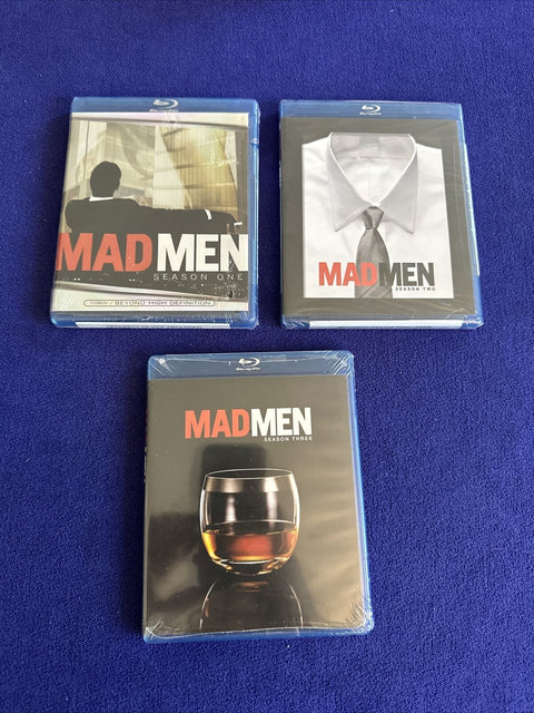 Mad Men Seasons 1-3 Factory Sealed - Season 1 2 3 Brand New!