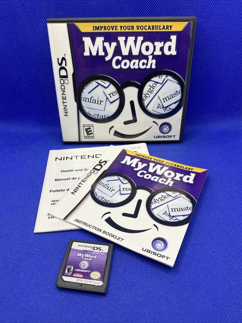 My Word Coach (Nintendo DS, 2007) CIB Complete, Tested, Working!